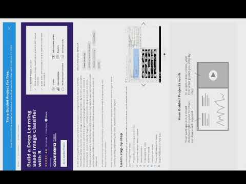 Build a Deep Learning Based Image Classifier with R #coursera # ...