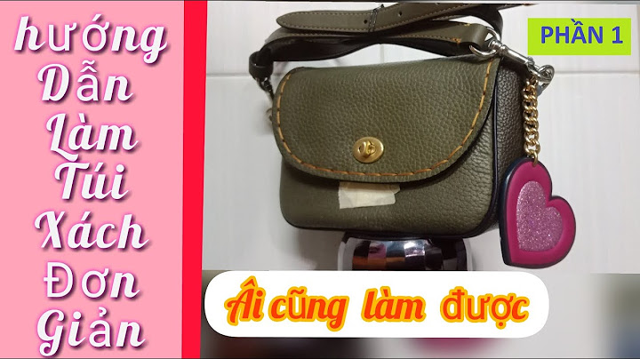 Học may túi xách ở đâu