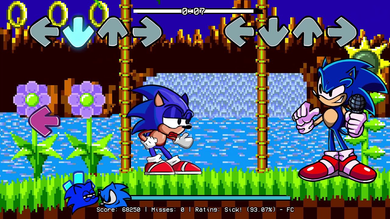 FNF - Dorkly sonic [TEST] - release date, videos, screenshots