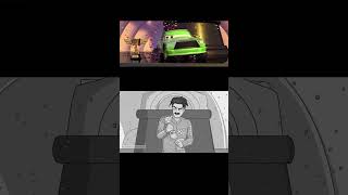 "Chick's Piston Cup" - Human CARS Animatic Comparison