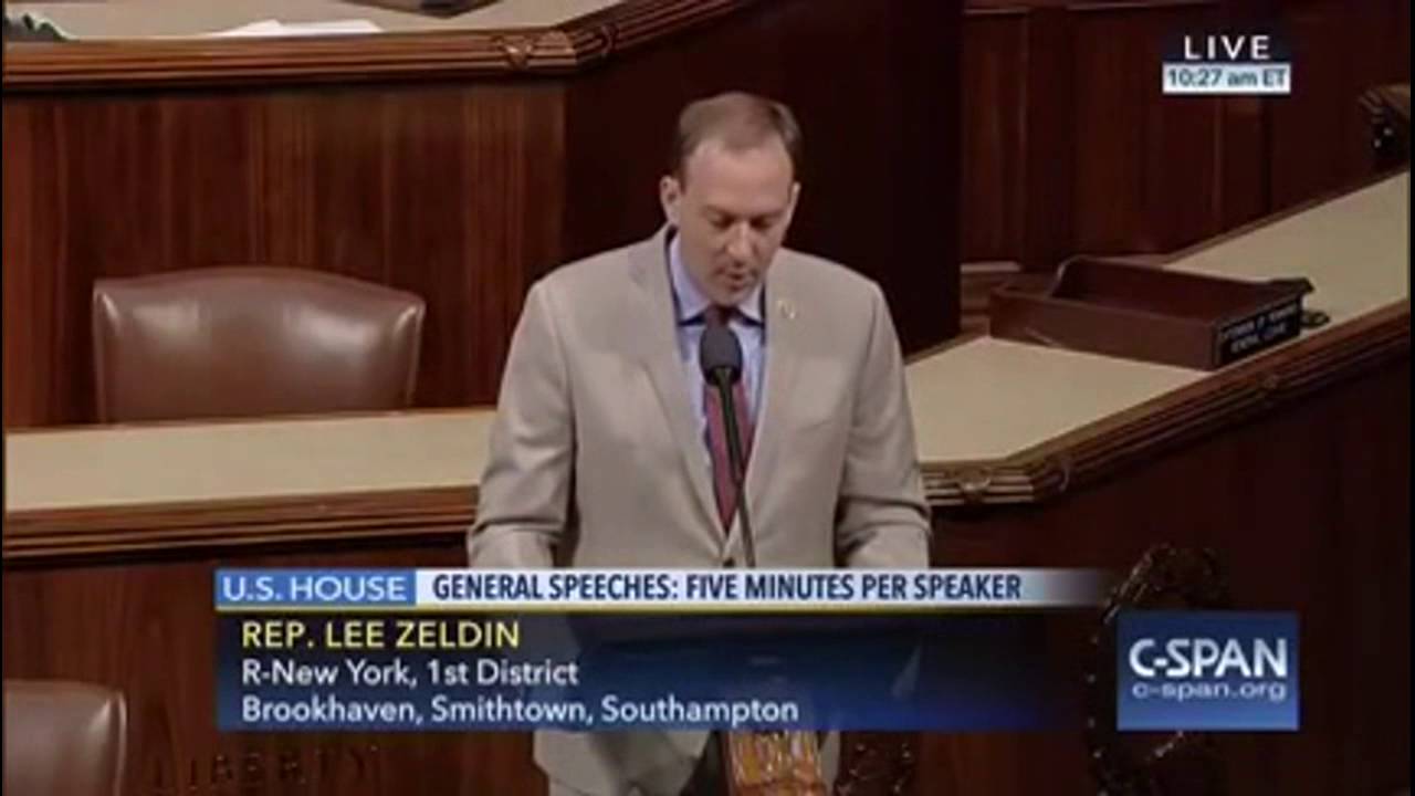 Rep. Zeldin: Senate Must Act to Send to the President’s Desk My Important House Passed Bills for LI
