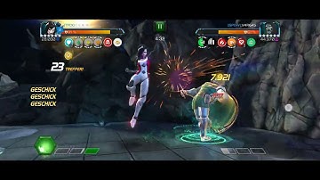 MCOC AW R4 Omega sentinel vs R4 Dr Doom node 30