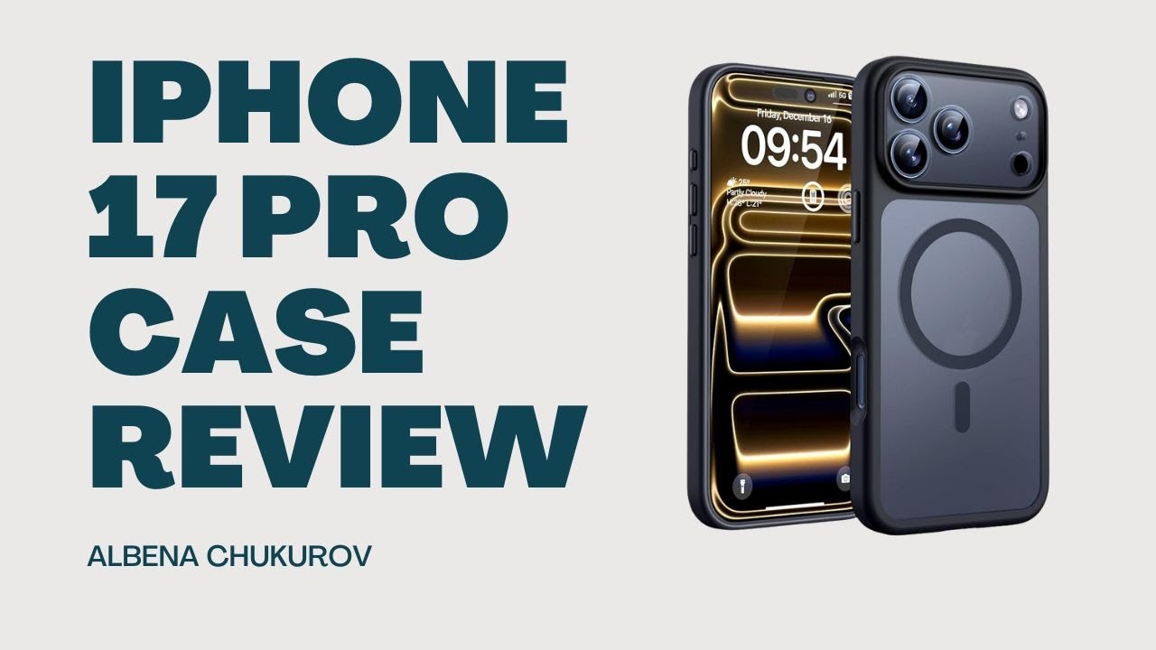 TOCOL iPhone 17 Pro Case Review | MagSafe-Compatible Matte Protective Case with Camera Protection