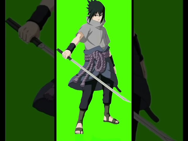 4 NARUTO CHARACTER WITH GREEN SCREEN class=