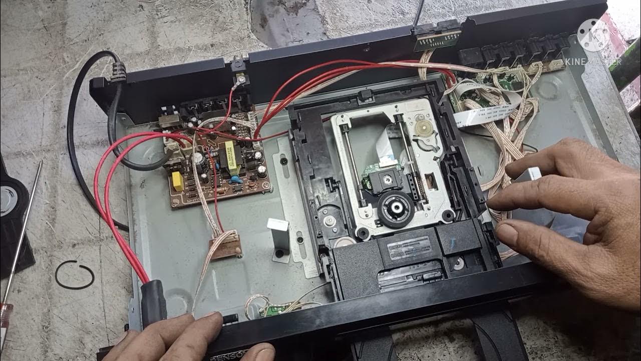 HOW TO REPAIR DVD PLAYER TRAY NOT OPEN YouTube