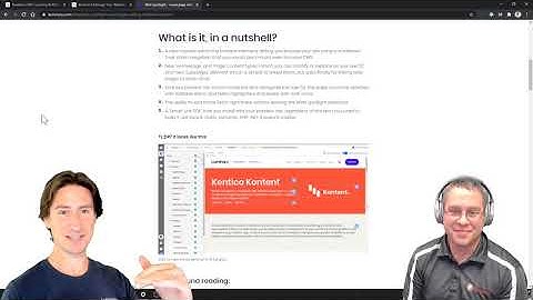 Kentico Rocks Podcast 35 - Examining Web Spotlight for Kentico Kontent