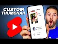 How to add a thumbnail to youtube shorts new feature