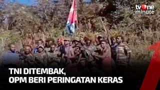 TNI Gugur Ditembak, OPM Beri Peringatan Pendatang Tinggalkan Papua | tvOne Minute