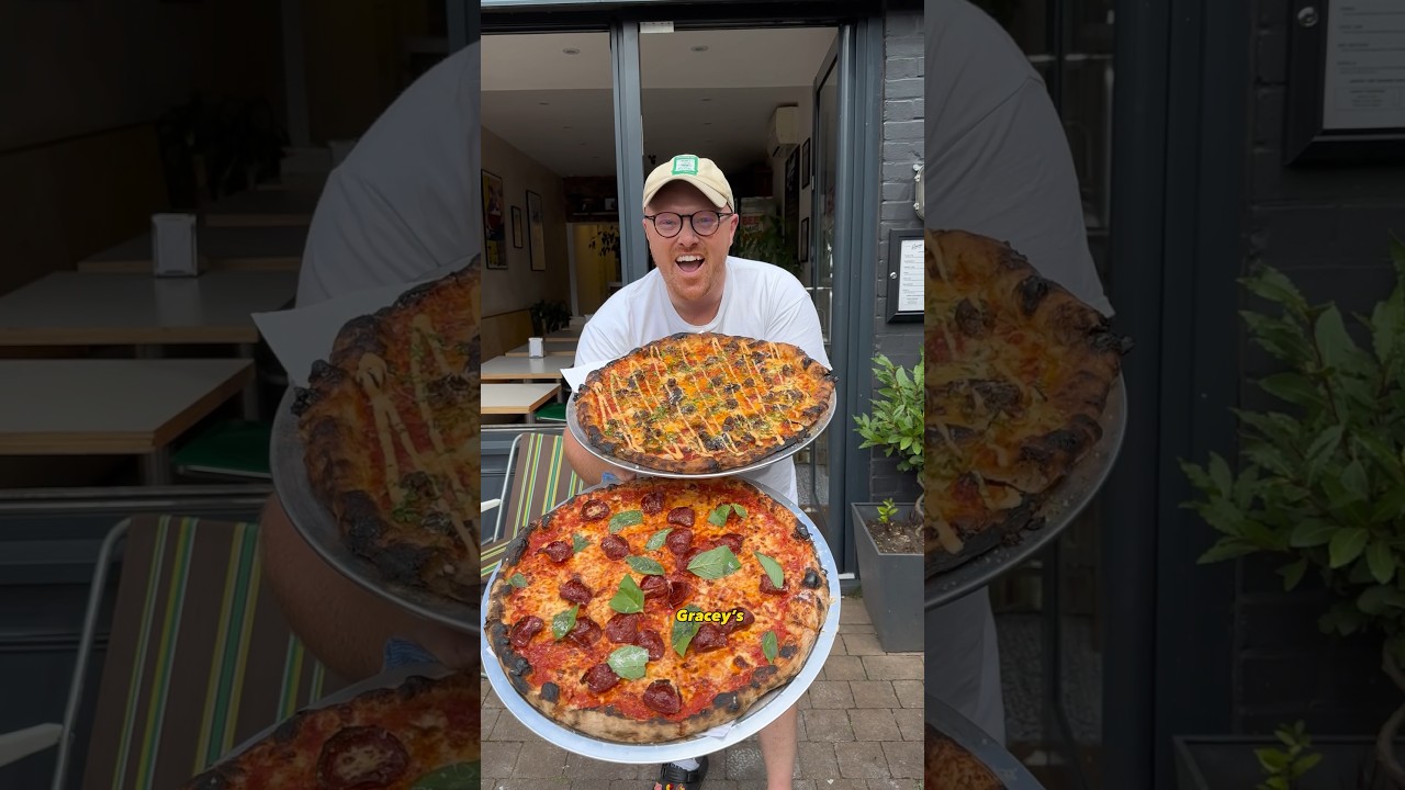 IS THIS THE BEST PIZZA IN THE UK? #pizza #pizzalover #foodblogger #foodie #shorts