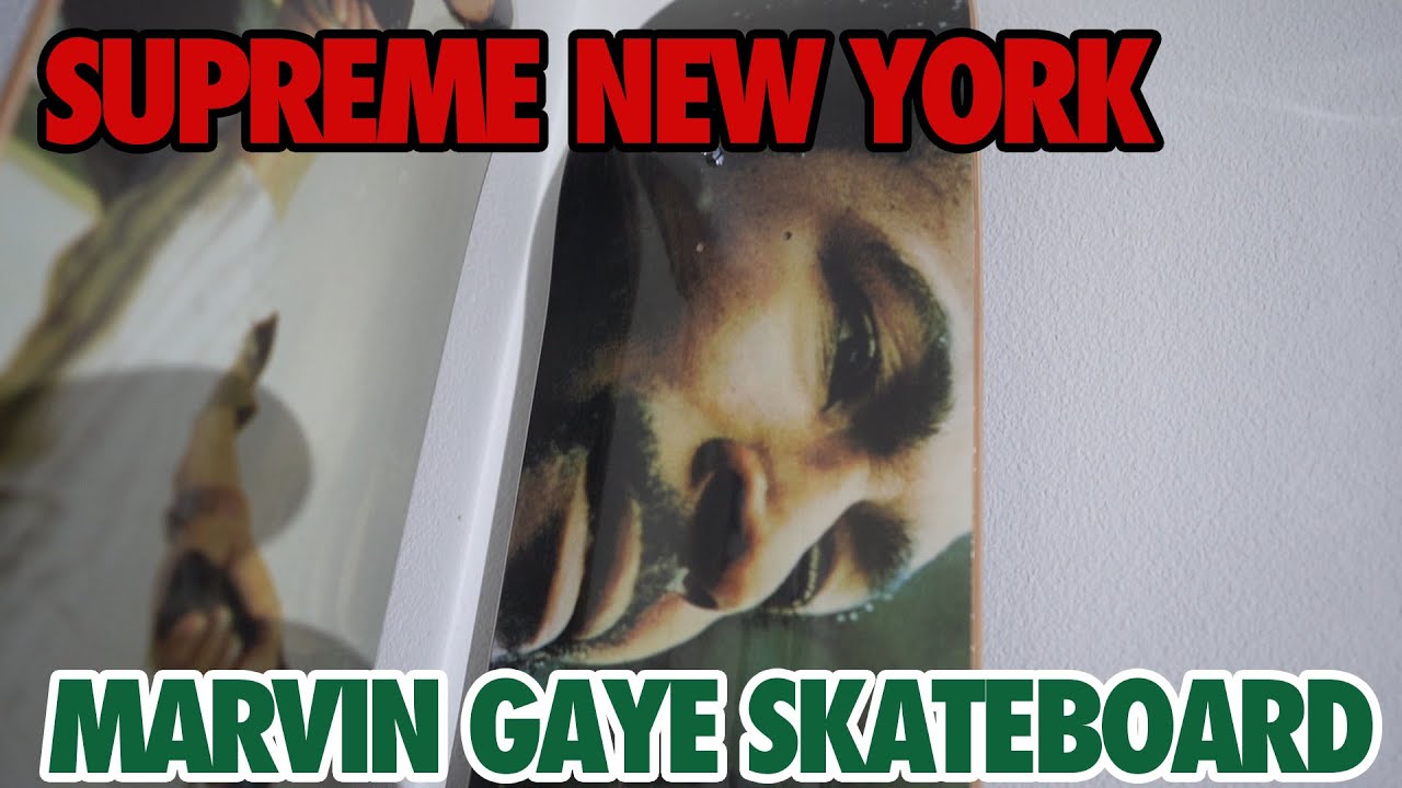 Supreme Marvin Gaye Skateboard Review (FW18 Week 17) - YouTube