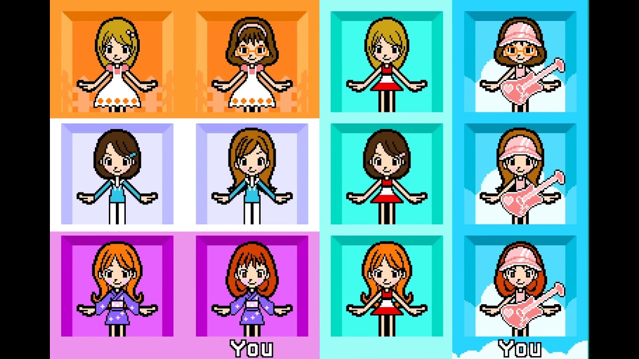 tap girl rhythm heaven