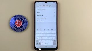 How to reject a quick call with a message on Samsung A03 Android 13 screenshot 4
