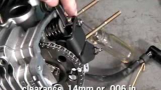 Adjusting Valve Clearance on a Subaru EX Series Engine