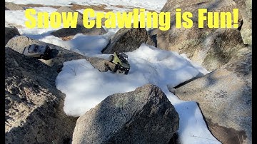Testing the Axial SCX24 in the Snow 4K