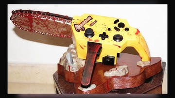 Resident Evil Custom PS4 Controller!!! FUCKING WICKED!!!