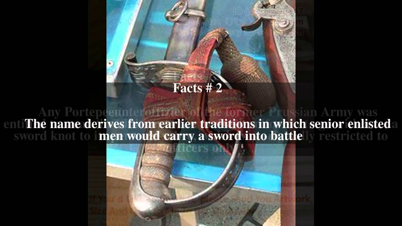 Unteroffiziere mit Portepee Top # 5 Facts