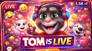 Tom is Live 😜
