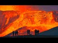 Lava tsunami offers best spectacle on earth iceland volcano eruption 2021