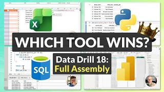 Which Tool Handles a Multi-Level Bill of Materials Best | Excel vs Power Query vs SQL vs Python