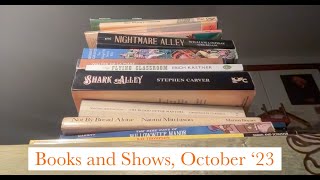 Books and Shows of October '23 by GrubStLodger 37 views 6 months ago 27 minutes