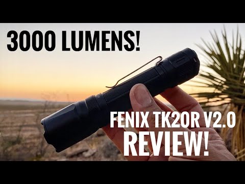 NEW! Fenix Tk20R Flashlight Review!