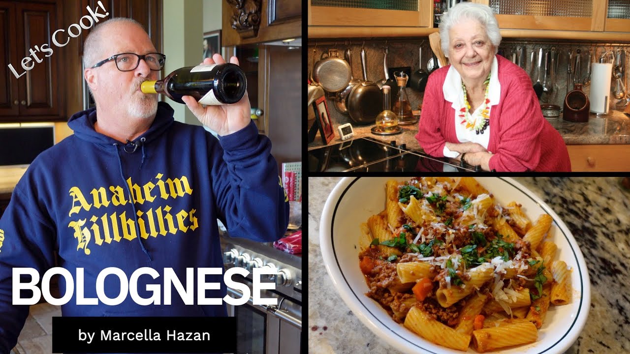 RIGATONI BOLOGNESE BY MARCELLA HAZAN