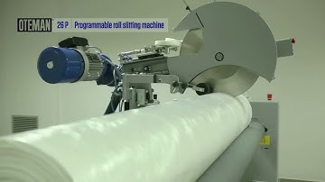 Oteman Automatic Programmable Roll Slitter 26P