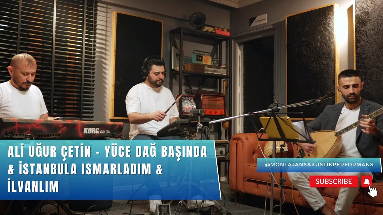 Παρακολούθηση Ali Uğur Çetin - Yüce Dağ Başında & İstanbula Ismarladım & İlvanlım (Akustik Performans) στο YouTube Παρακολούθηση Ali Uğur Çetin - Yüce Dağ Başında & İstanbula Ismarladım & İlvanlım (Akustik Performans) στο YouTube