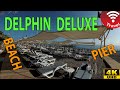 Beach and the pier at Delphin Deluxe (4K UHD)