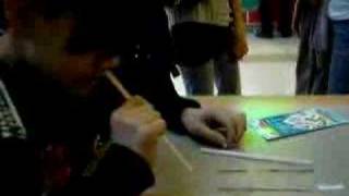 ben tring to snort line of pepper