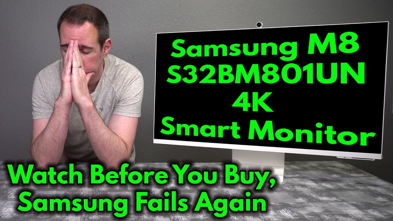 Samsung M8 4k Smart Monitor - What No-one Else Is Telling You 