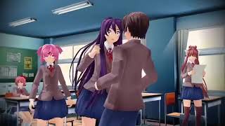 DDLC: Yuri confronts MC