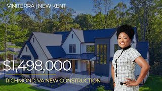 Richmond VA Homes | $1,498,000 Custom Home Tour | New Kent, VA | Richmond, VA Realtor 🏠✨