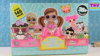 Deluxe Mega Gift Box Surprise LOL Lalaloopsy Num Noms & More Unboxing | PSToyReviews