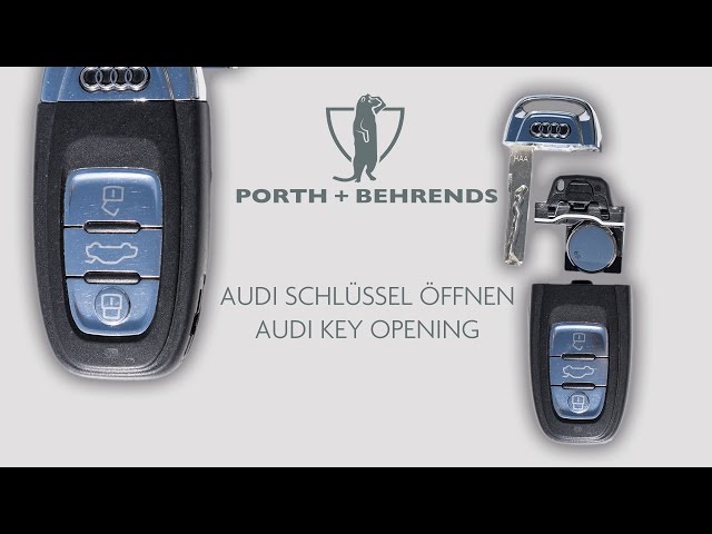 Audi A6 97-04 Schlosseinsatz + Schlüssel 
