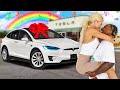 SURPRISING MY GIRLFRIEND WITH A NEW TESLA!