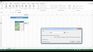 LEN Function In Excel - Hindi | Nayak Excel
