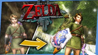 How to Remake Zelda : Twilight Princess (4K TEXTURES, 16:9 mod and CUSTOM SHADERS !)