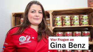 Metzgerin Gina Benz Spielt In Der Nationalmannschaft Der Fleischer Mit