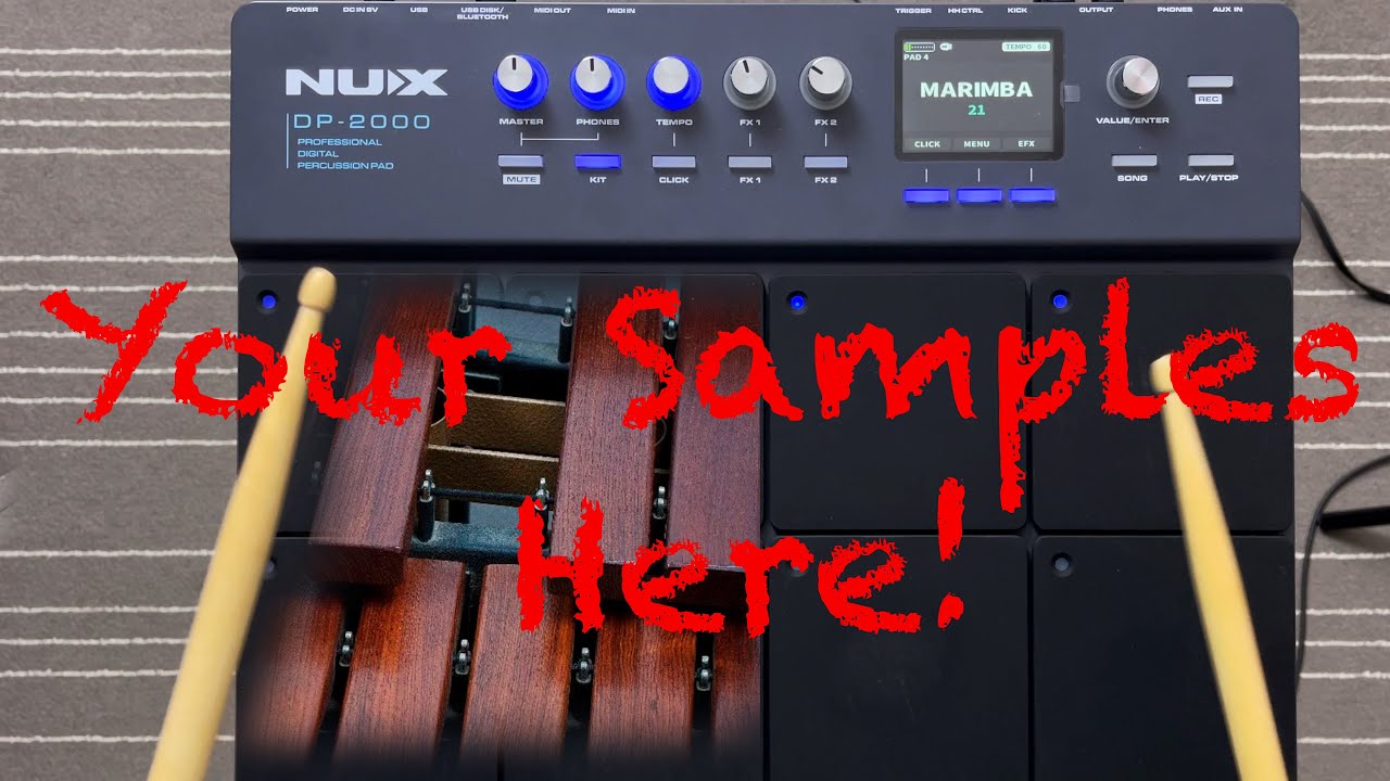 🎵 How to Load Samples into NUX DP-2000: Step-by-Step Guide for Musicians 🎶