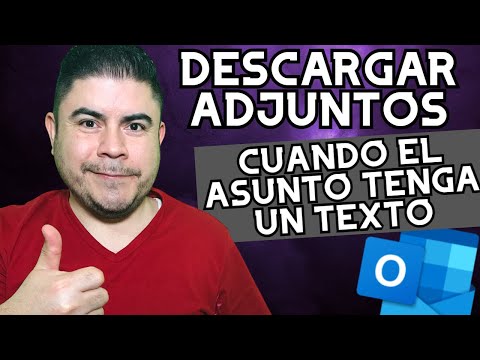 Video: Cómo Guardar Todos Los Archivos Adjuntos En Outlook