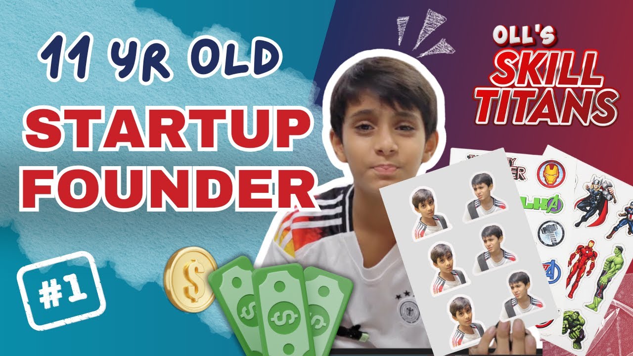 11 Years Old  Startup Founder