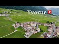 YVORNE, The small French Village in Switzerland 🇨🇭Vineyards 🍇