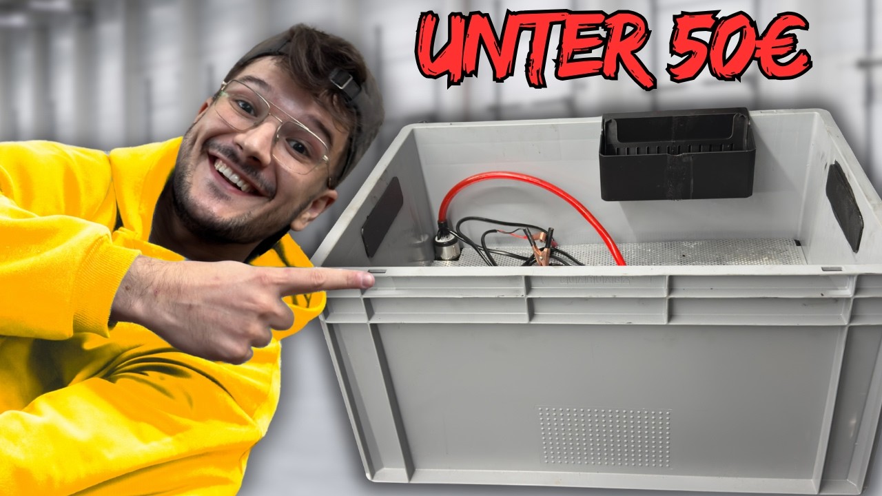 Teilereiniger für unter 50€ selber bauen! (damit sehen fast alle Teile wieder wie neu aus!)