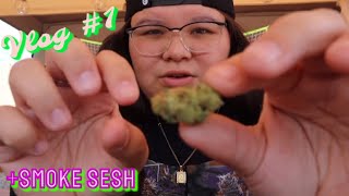 Chill vlog + smoke sesh💆‍♀️