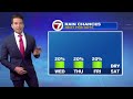 7WEATHER Full forecast with Meteorologist Josh Wurster, June 10, 4 p.m.