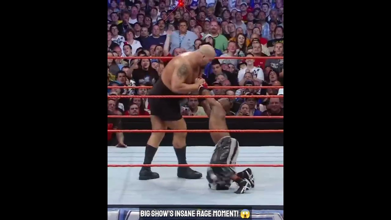 Big Show’s Insane Rage Moment! 😱 Steel Chair Knockout | WWE Epic Match Highlights 