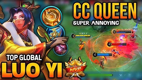 LUO YI BEST BUILD 2022 | TOP GLOBAL LUO YI GAMEPLAY | MOBILE LEGENDS✓