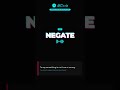 Learn English: What is Negate? | Vocabulary Shorts