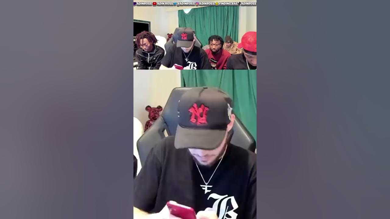 Adin Ross Plays Sus Version of Ransom in Front of Lil Tecca 🌈😂